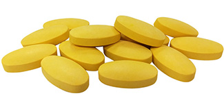 黄色錠剤